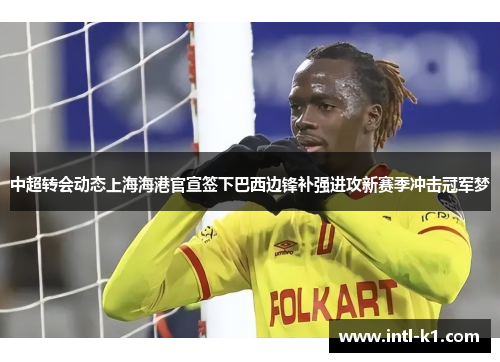 中超转会动态上海海港官宣签下巴西边锋补强进攻新赛季冲击冠军梦